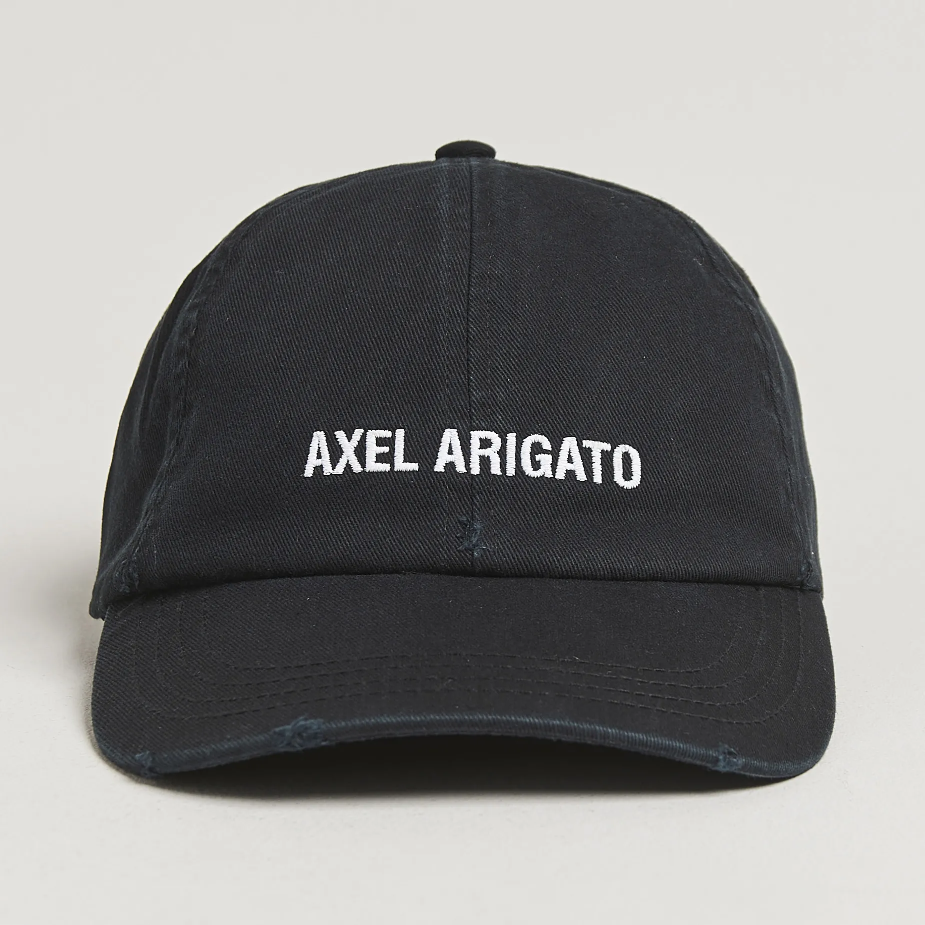 AA Logo Cap Washed Black