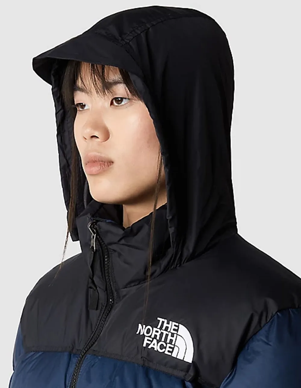 Abrigo The North Face Nuptse Retro 1996 Azul Mujer