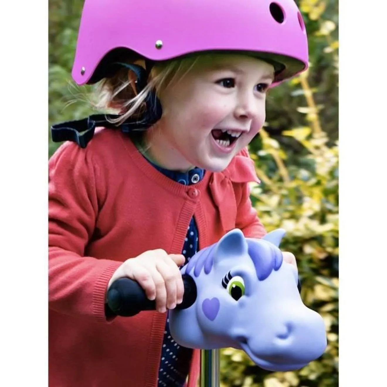 Accessoire trottinette enfant MICRO Tête de poney Violet - Mixte - A partir de 10 ans violet - Micro