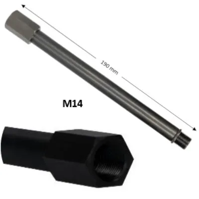 ADAPTATEUR M14 LONGUEUR 190MM MOTEUR 1,2L PURE TECH 150.1653 KS TOOLS