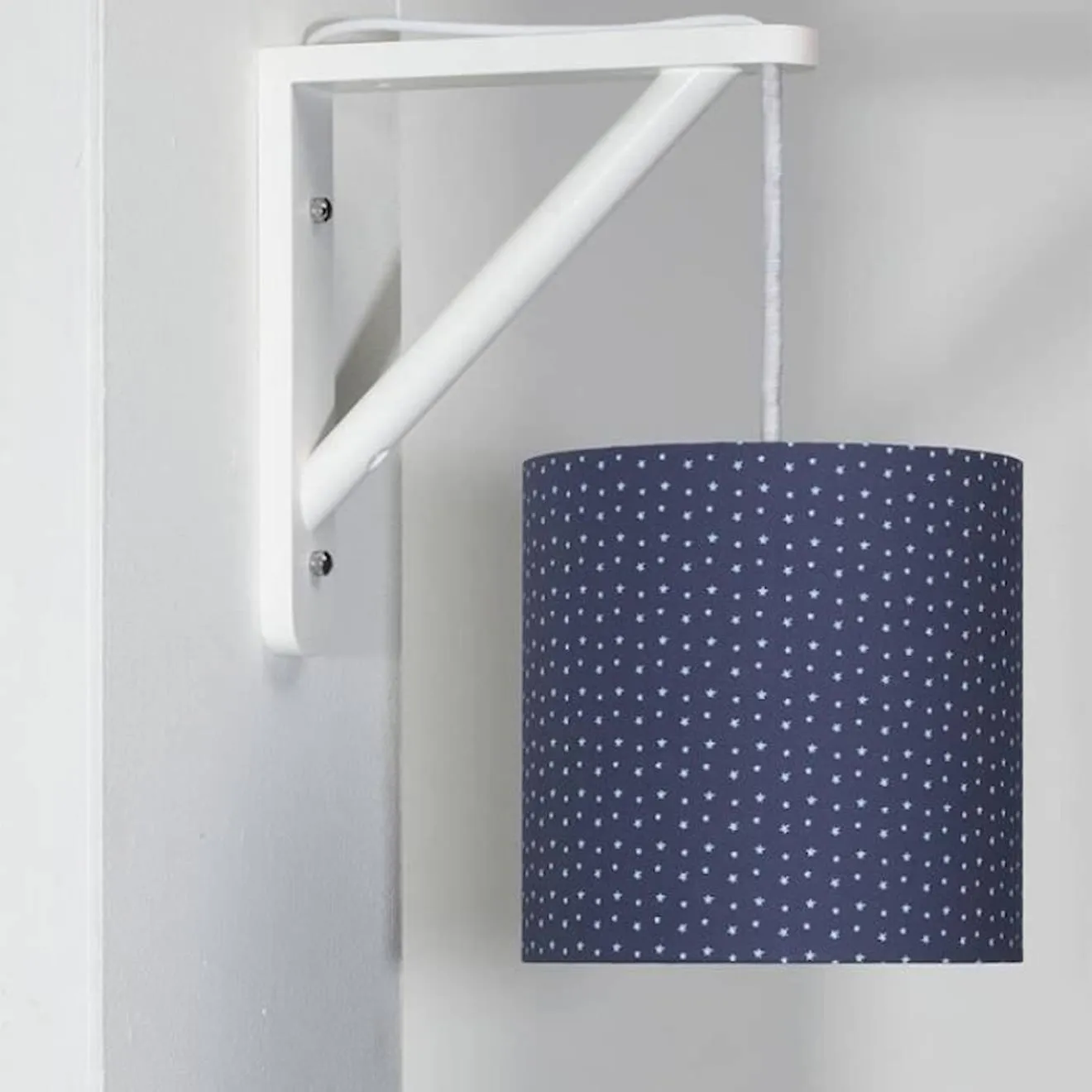 Applique murale en coton Bleu bleu - Sauthon