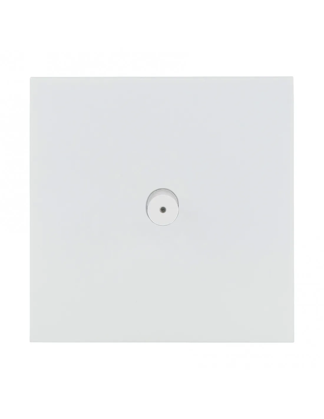 Art d'Arnould univers Epure poussoir lumineux à bouton rond 2A blanc satin LEGRAND 67911