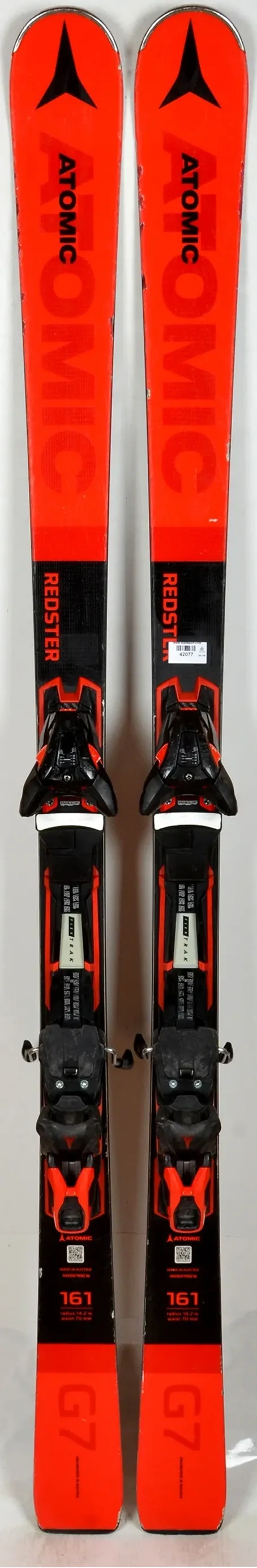 Atomic REDSTER G7 red / black - skis d'occasion