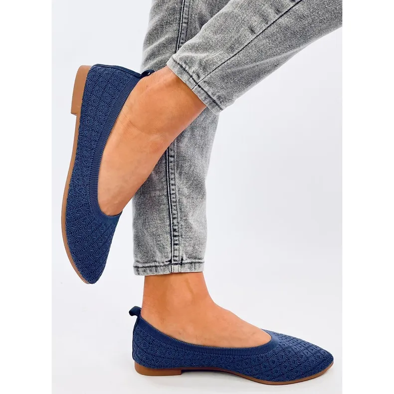 Ballerines chaussettes Balart Bleu amande