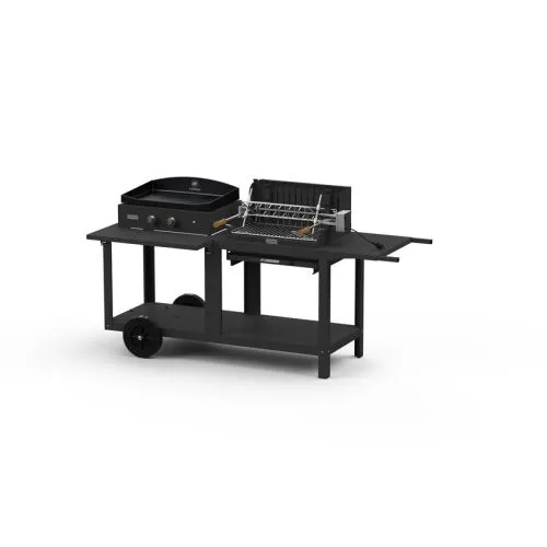 Barbecue MIXTE MENDY ALDE PURE GRILL noir - LEMARQUIER - MIVME13V2