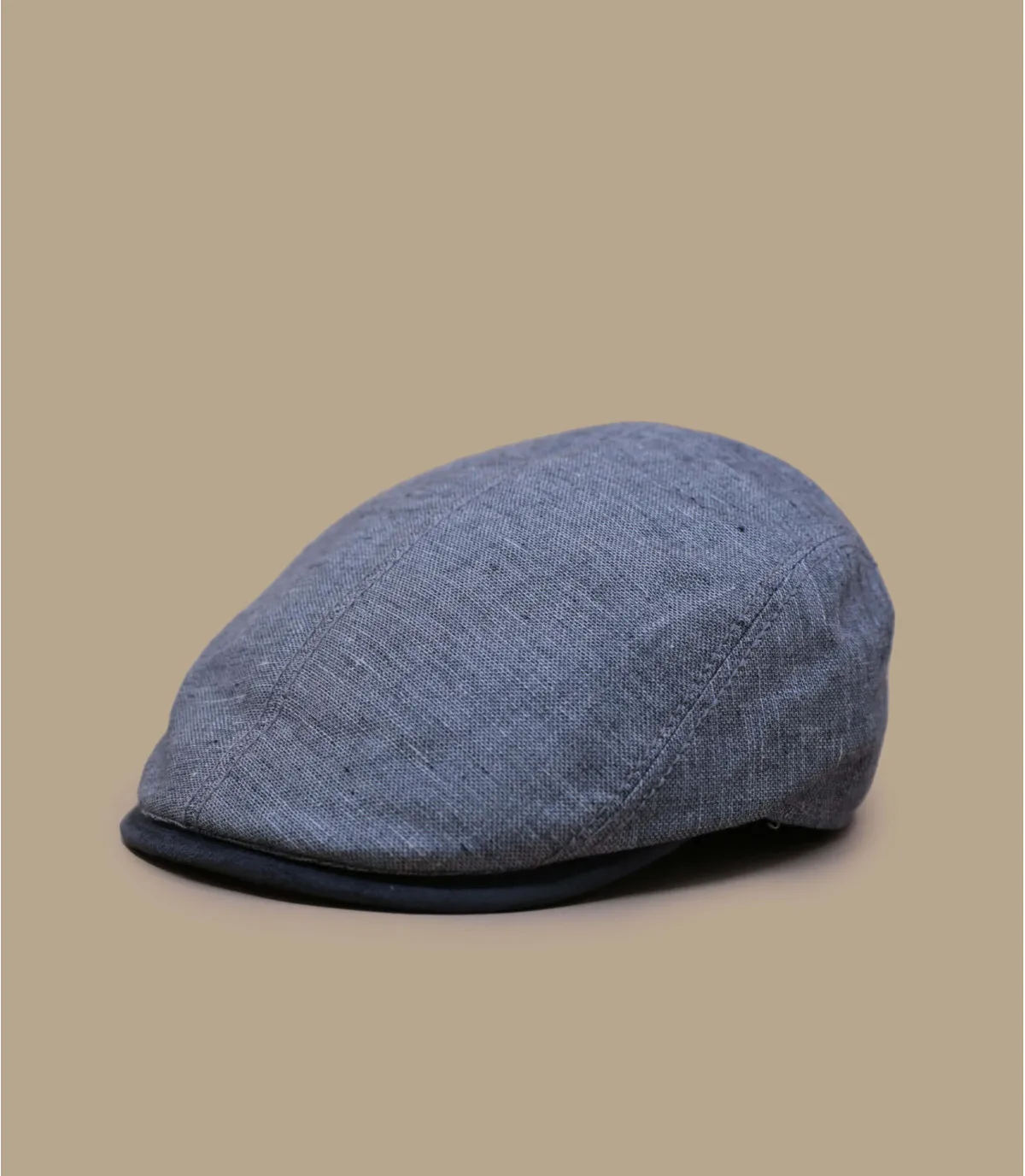 beret casquette  gris lin - Nans gris Fiebig : Headict