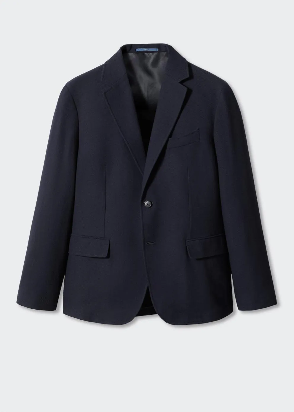 Blazers | Homme MANGO Veste Slim Fit Structurée Coton Bleu Marine