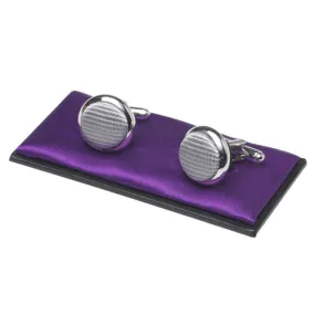 Boutons de manchette / Boutons de manchette homme gris