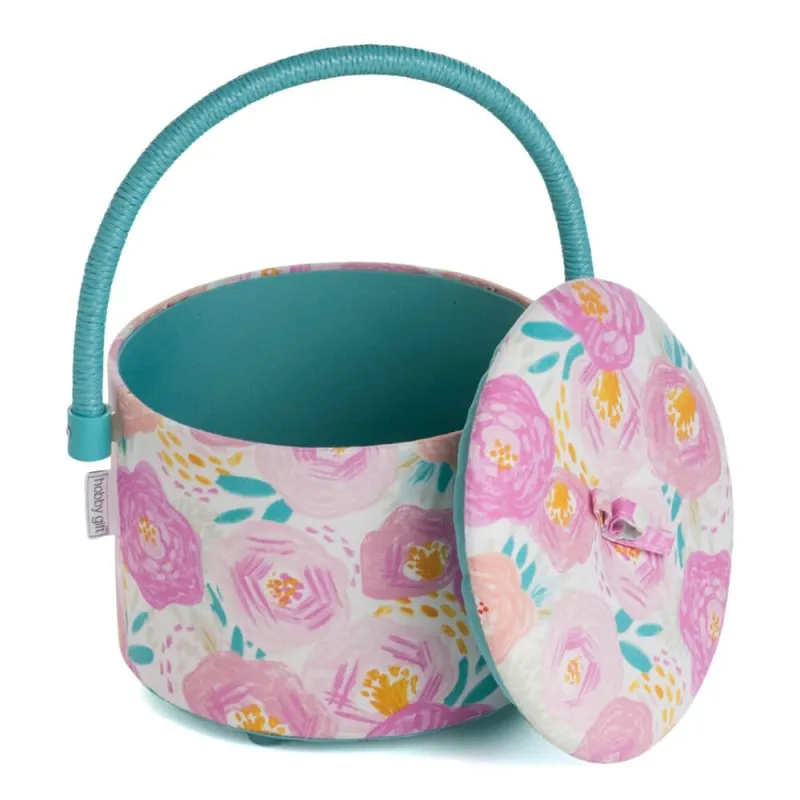 Boîte à Couture Ronde - Floral Dream