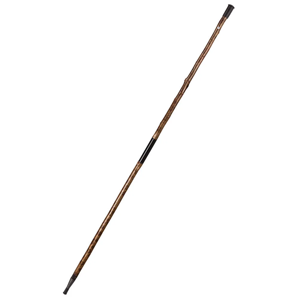 Bâton de marche Gastrock en noisetier et à pointe forgée, 2 pièces, long.1,80 m