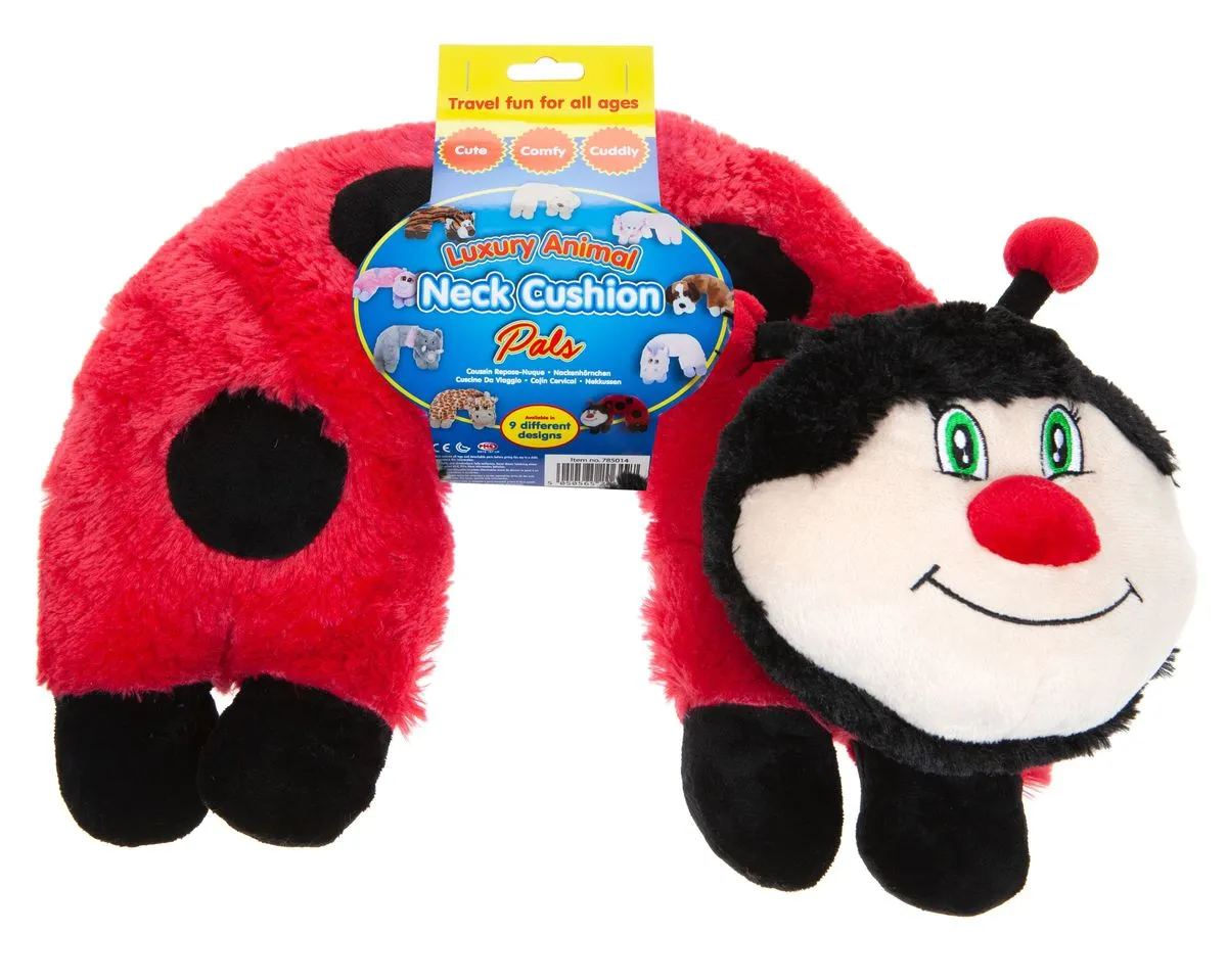 Cale nuque enfant - HL152 - coccinelle - rouge 