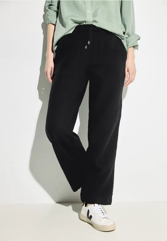 CECIL Pantalon en mousseline  - Style NEELE