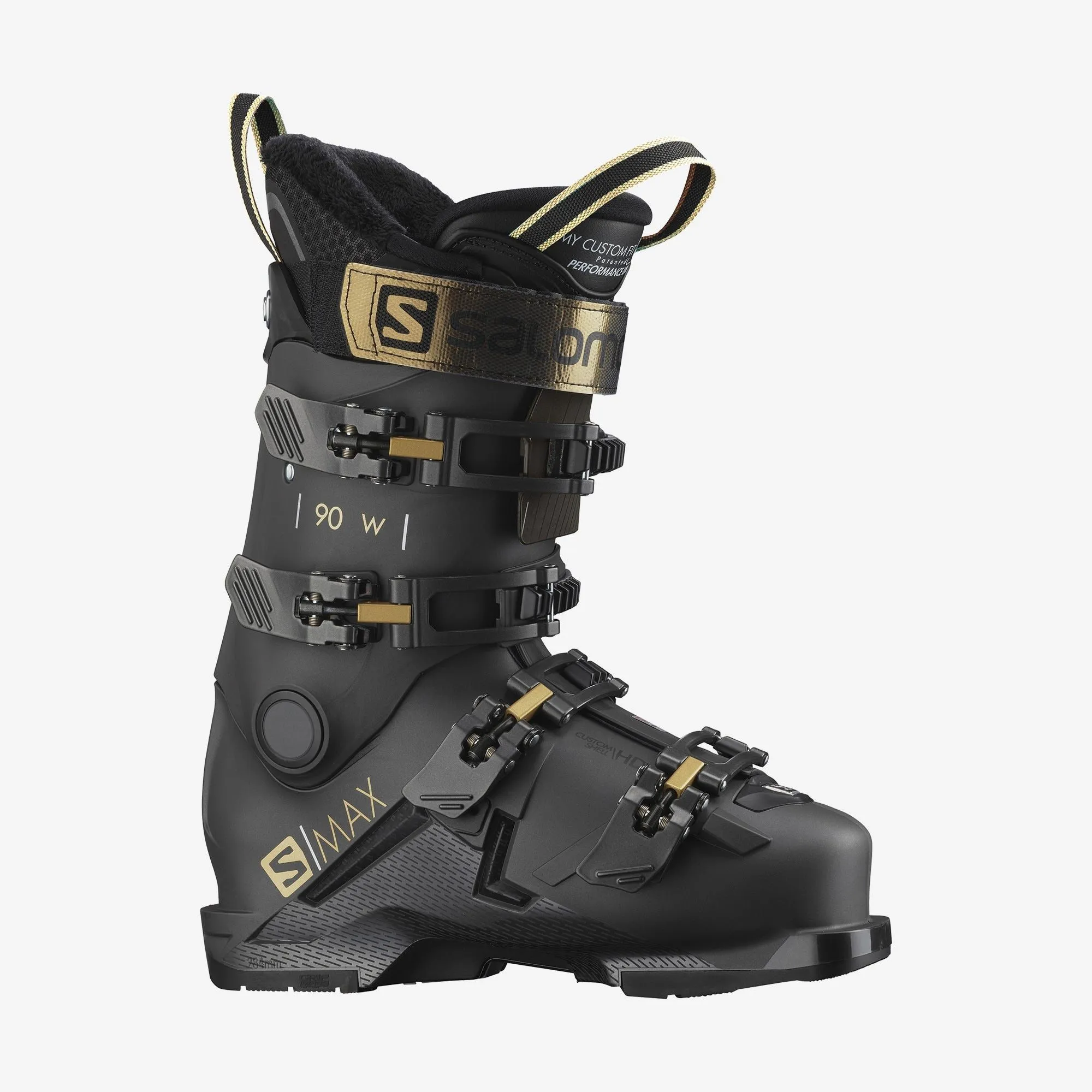 Chaussures de ski alpin S/Max 90 W - Belluga / Copper Metallic / Black