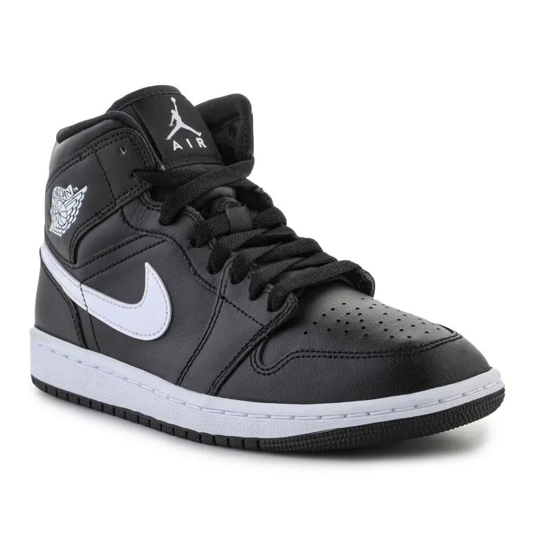 Chaussures Nike Air Jordan 1 Mid W DV0991-001 le noir