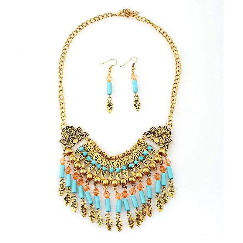 Collier Vintage  Indien Femme