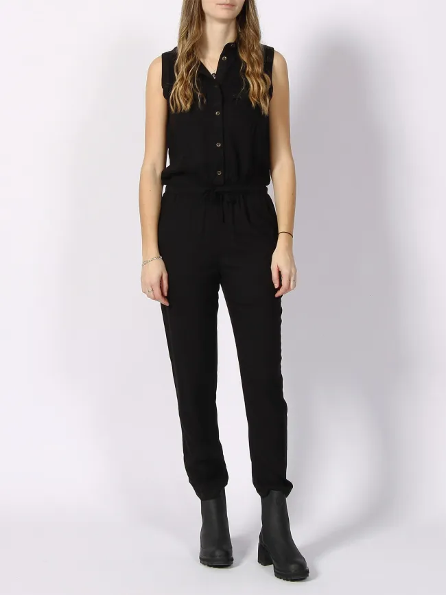 Combinaison pantalon savina co noir femme - Deeluxe | wimod