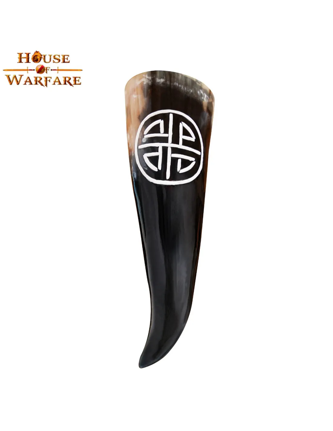 Corne à boire viking avec Valknut ⚔️ Boutique Épées