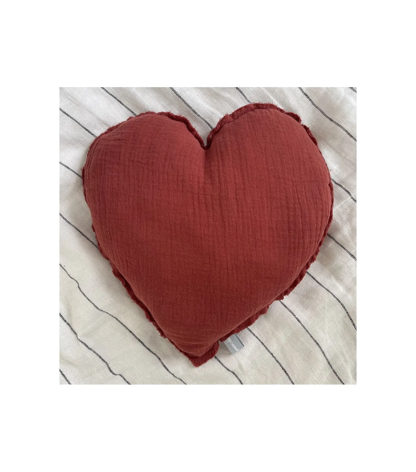 Coussin déco terracotta - Ma Première Valise