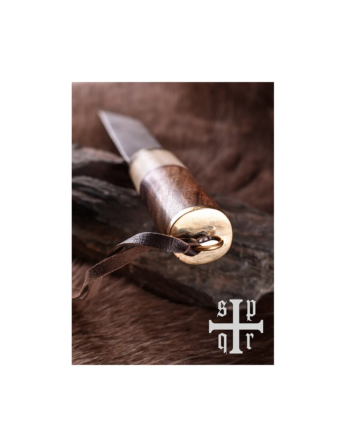 Couteau Viking Six en bois d'os ⚔️ Boutique Épées