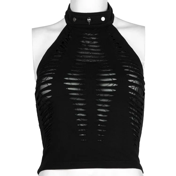 Crop Top 'Willow' Noir