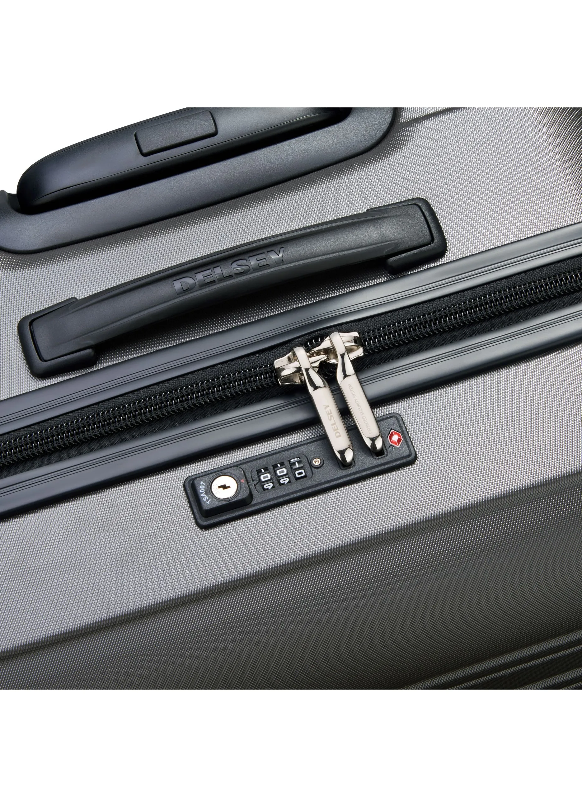 DELSEY PARIS  Valise soute rigide taille l - segur 2.0 - Gris