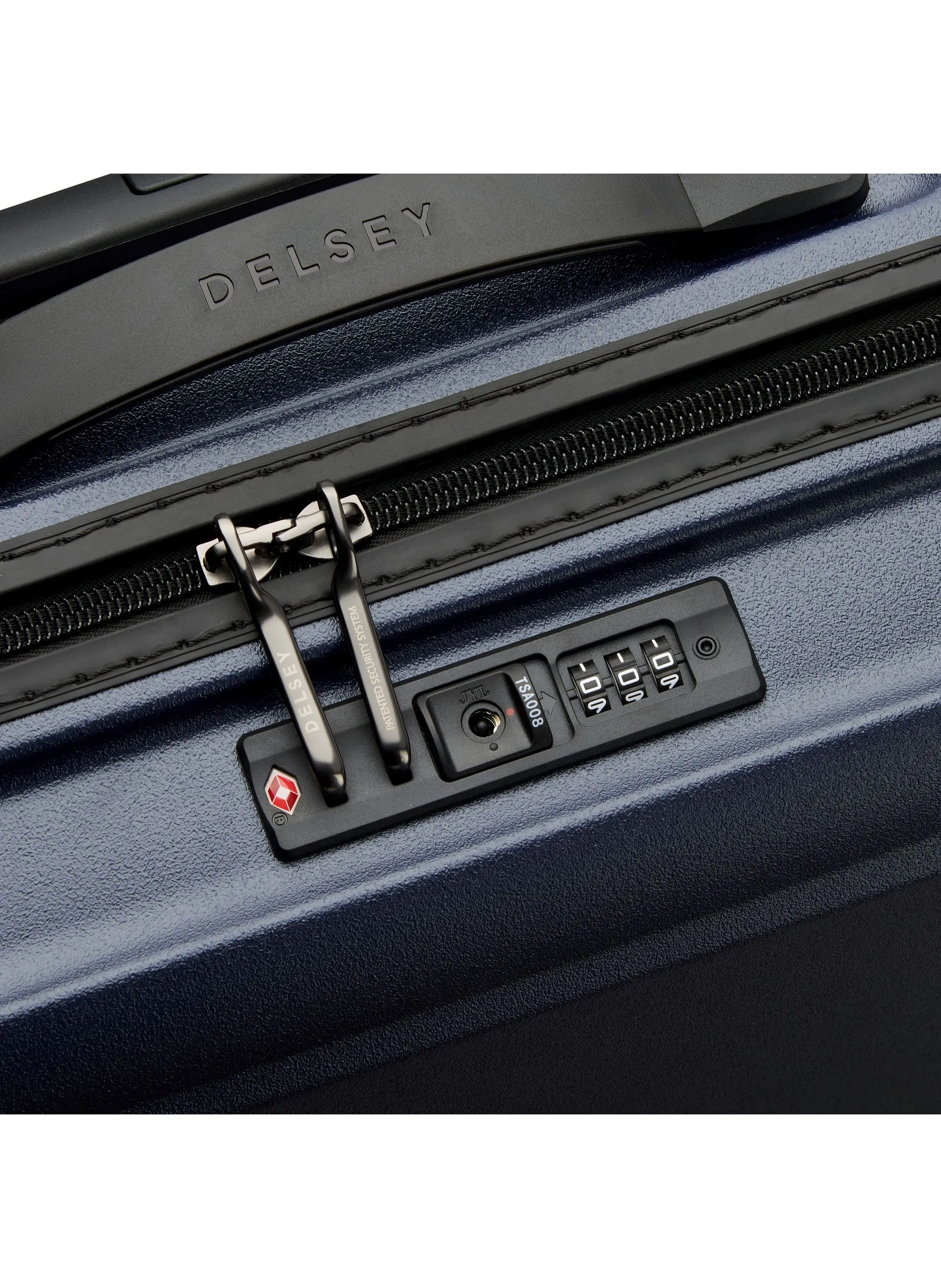 DELSEY PARIS  Valise soute rigide taille s - turenne 2.0 - Bleu