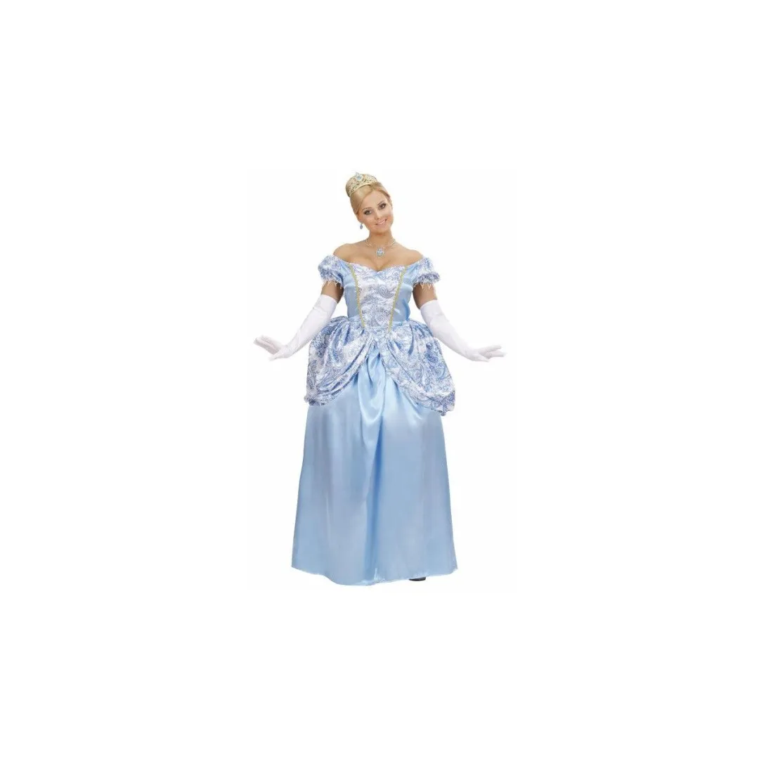 Déguisement princesse bleue