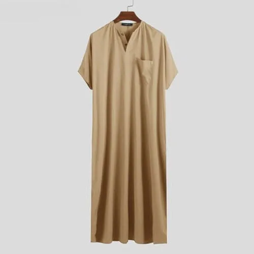 Importé - Boubou Homme Décontracté Manches Courtes
