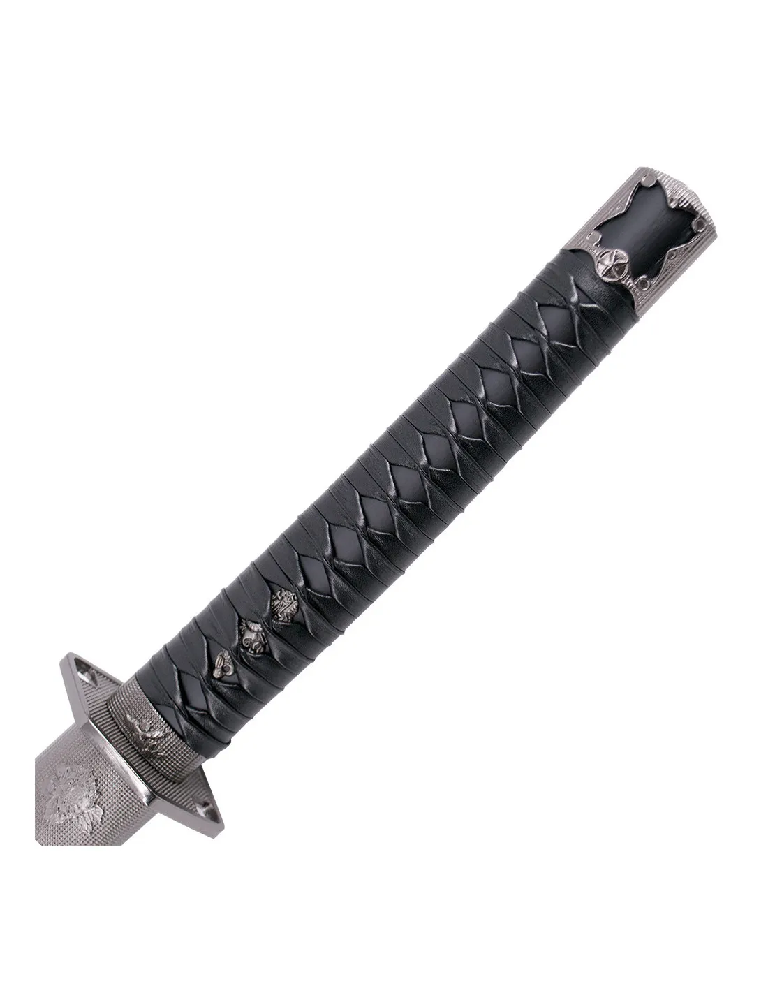 Katana avec fourreau en bois noir Wakizashi ⚔️ Boutique Épées