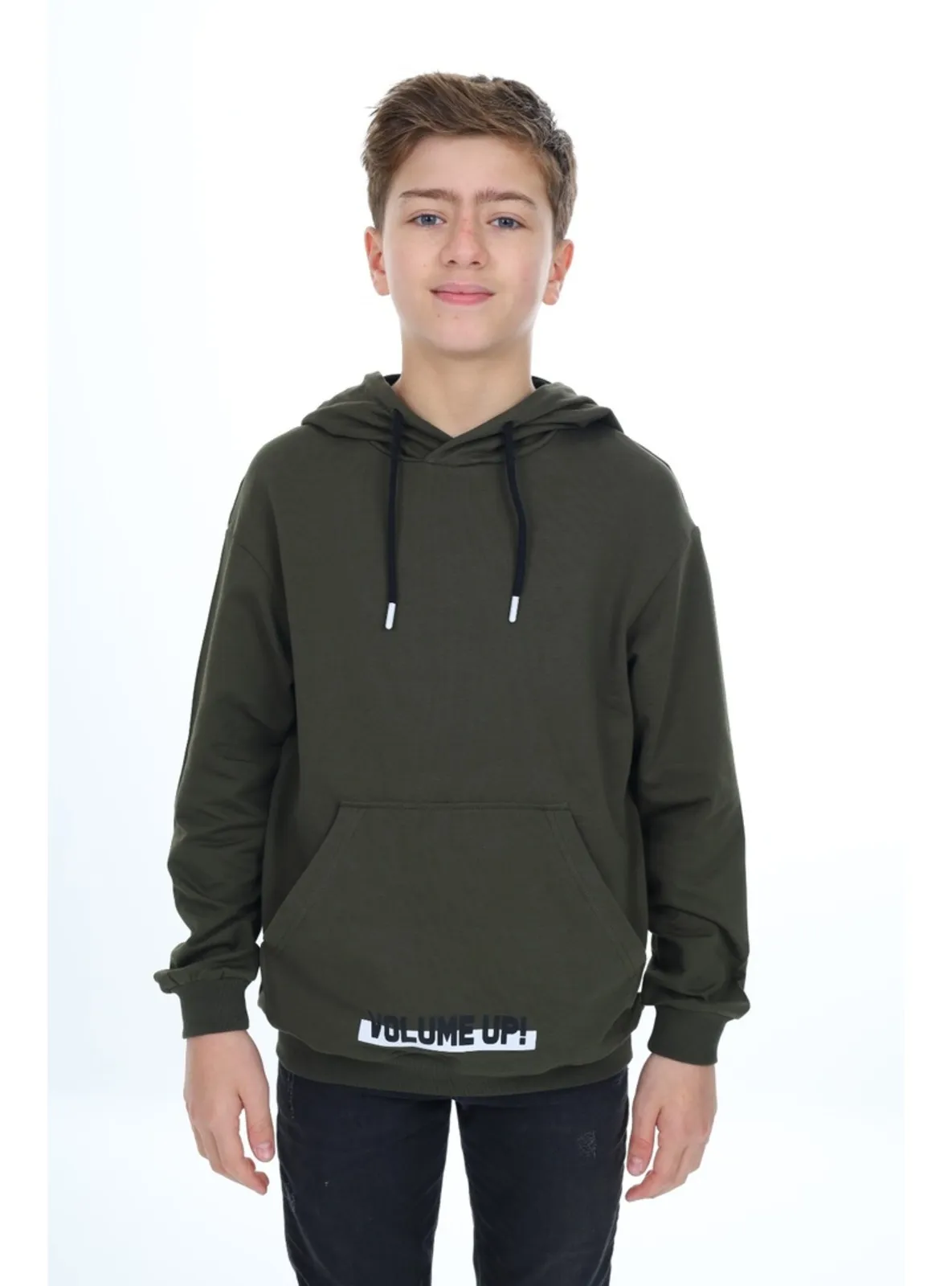 Khaki - Boys` Sweatshirt