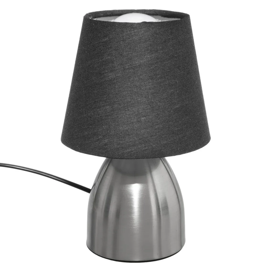 Lampe de chevet touch H19 gris ou noirvoir | 3 Suisses
