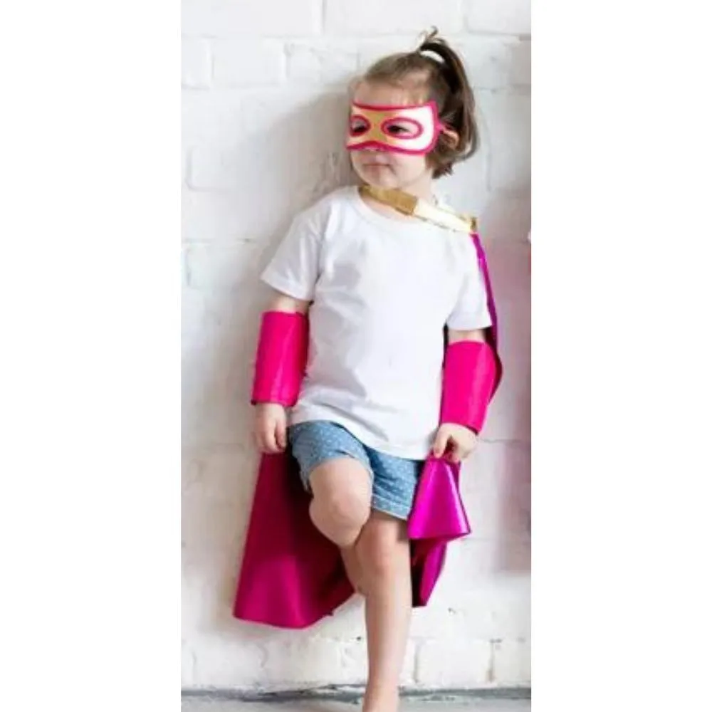 latelierdemaman - Ratatam - Déguisement super girl | rose