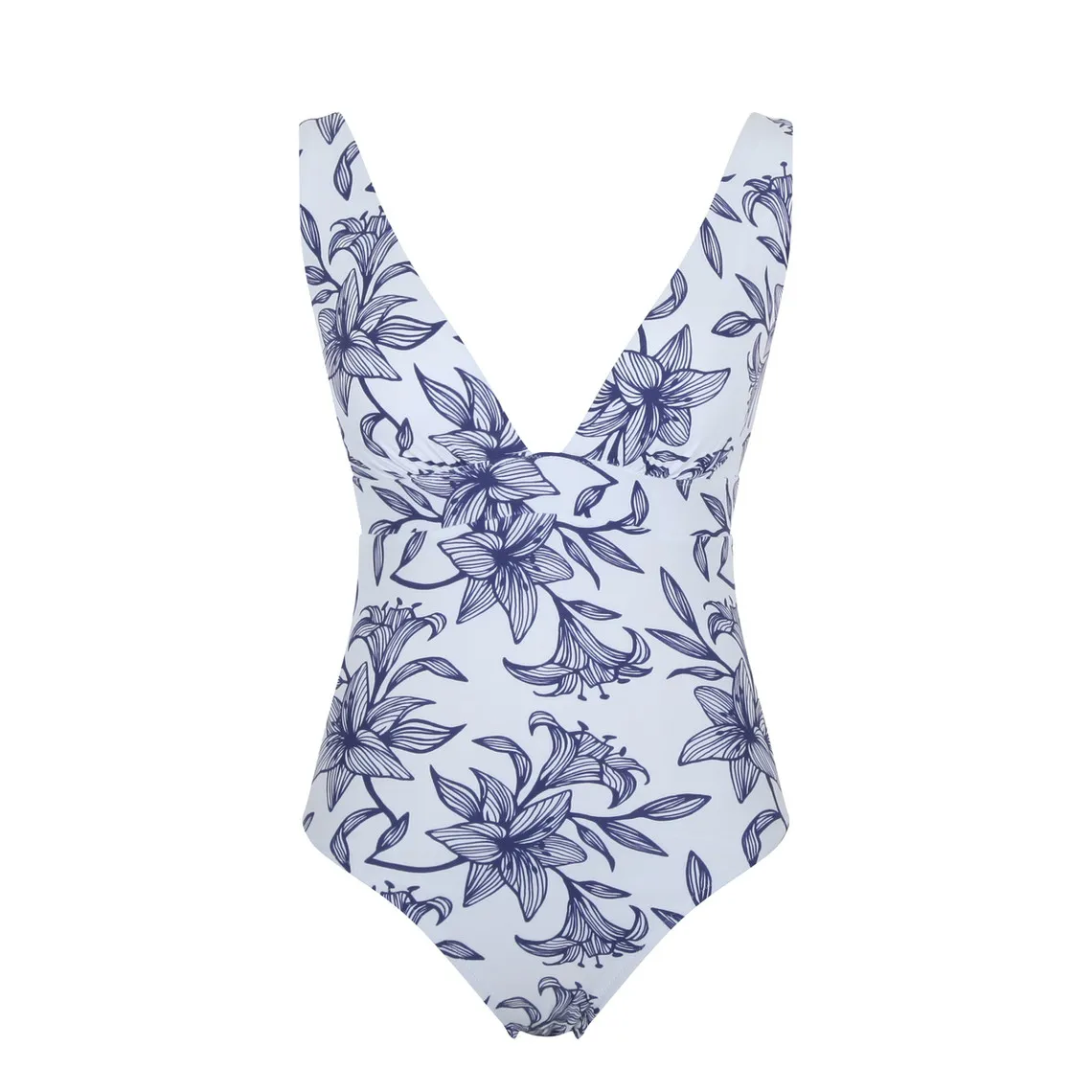 Maillot de bain une pièce - Imprimé Bleu | 3 Suisses