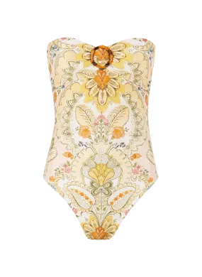 MAILLOT DE BAIN UNE PIèCE LAUREL BAMBOO - ZIMMERMANN pour FEMME | Printemps
