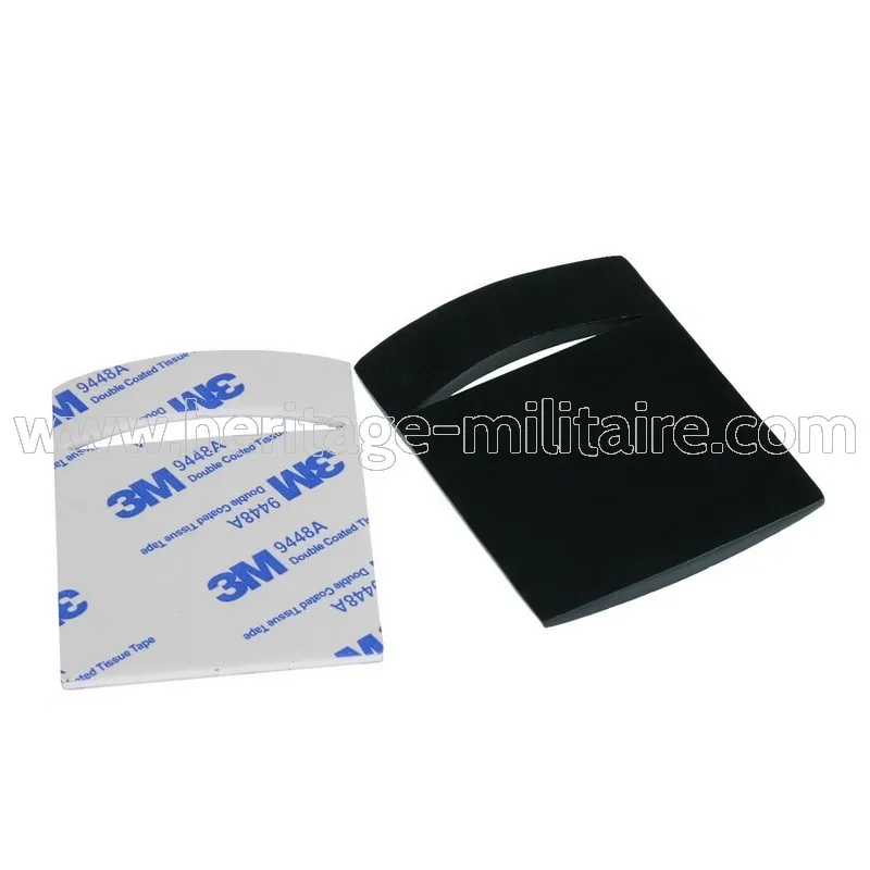Metal logo with sticker "82nd Airborne Division"