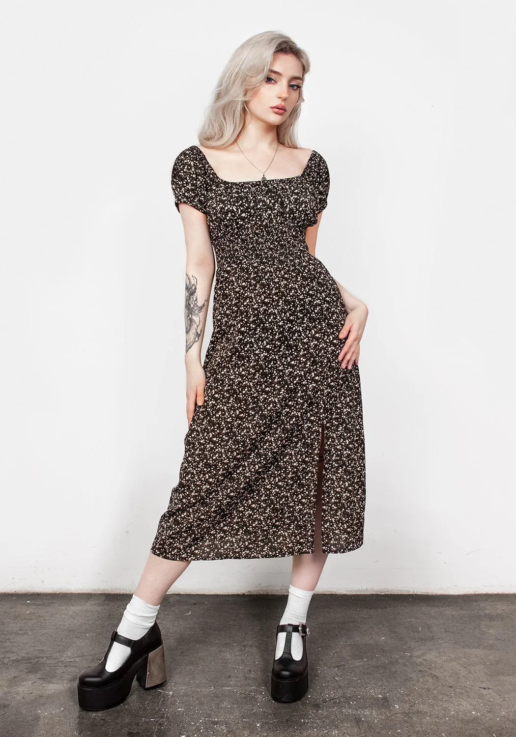 Milkweed Midi Dress