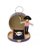 Mini valise bateau et la poupée pirate