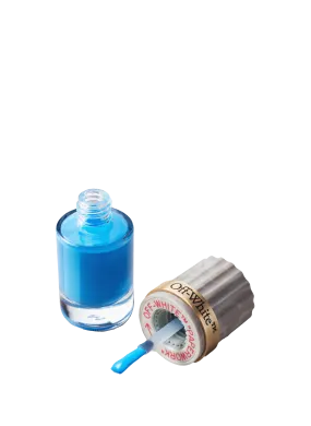 OFF-WHITE BEAUTY  Vernis Matte Blue - Bleu