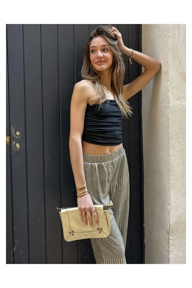 Pantalon doré Capucine