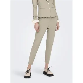 Pantalon fermeture à cordon gris clair en viscose Clio | 3 Suisses