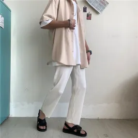 PANTALON HOMME PLISSED LARGE