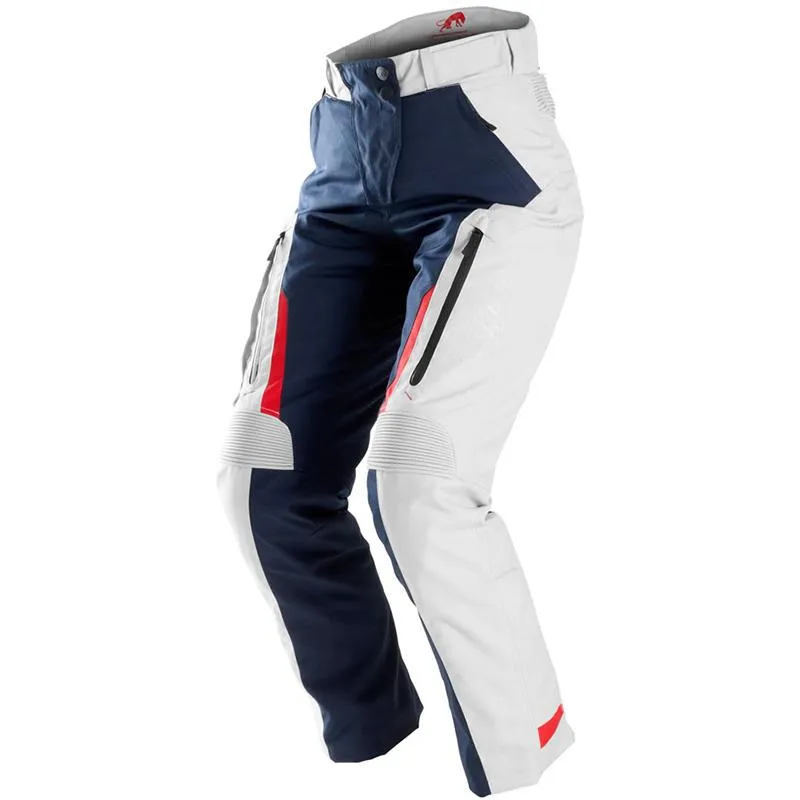 Pantalon KILLINGTON LADY FURYGAN bleu/pearl/rouge - MAXXESS.FR, Pantalon moto textile