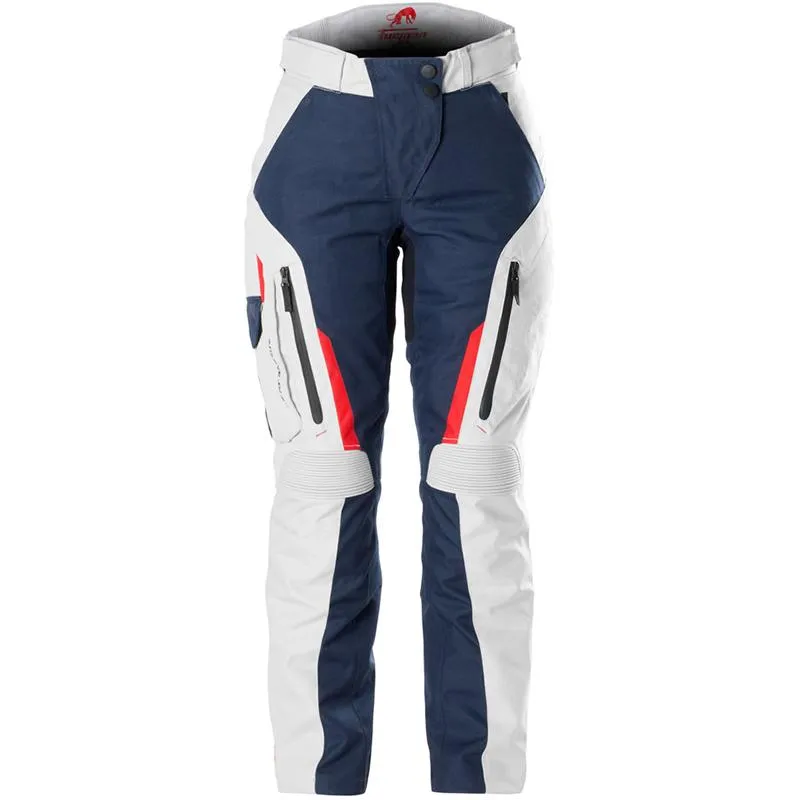 Pantalon KILLINGTON LADY FURYGAN bleu/pearl/rouge - MAXXESS.FR, Pantalon moto textile