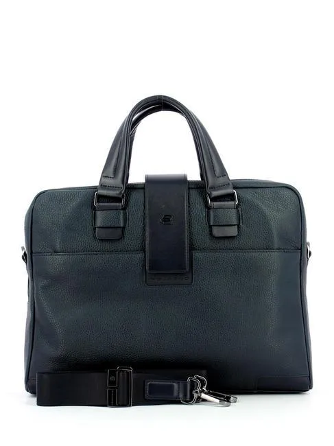 Piquadro Porte Document Ili, Pour Ordinateur Portable 14" Bleu - Achetez À Prix Outlet!