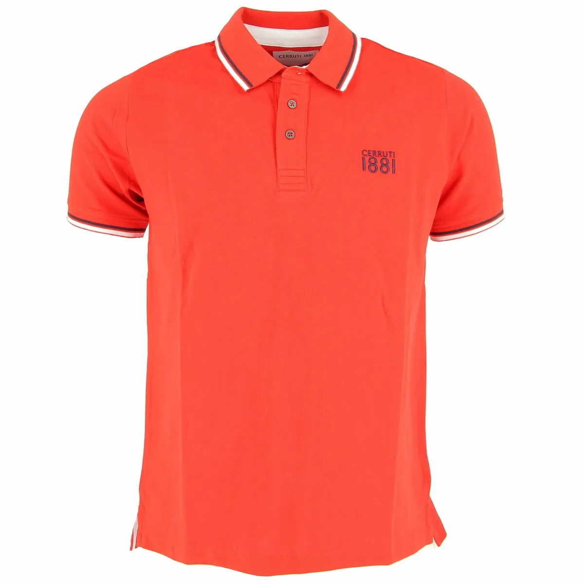 Polo homme CERRUTI 1881 rouge fantaisie - Matiere-noble 26,90€