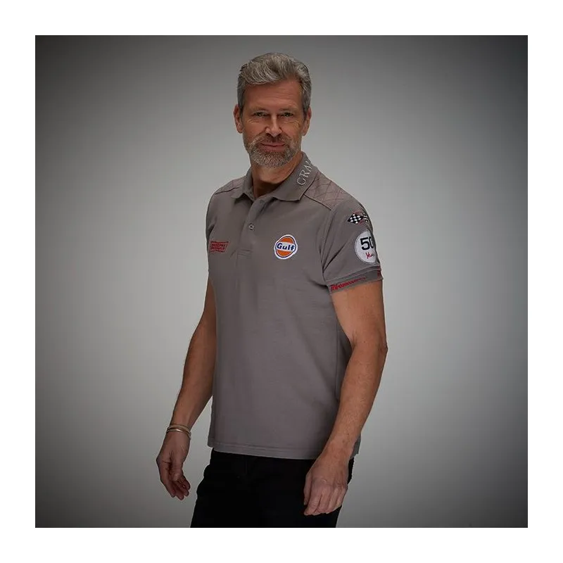 POLO M.DELANEY GRIS