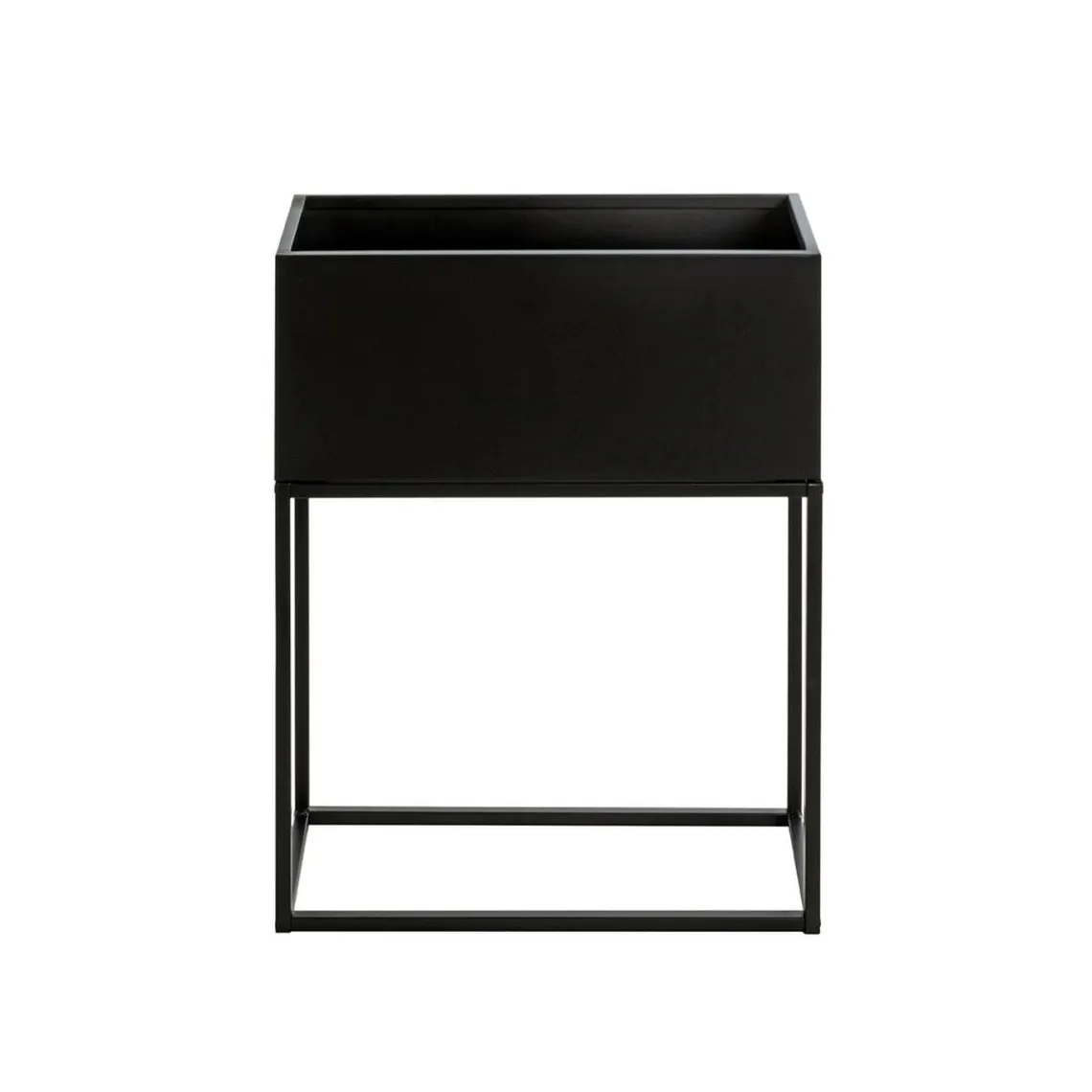 Porte plantes petit modèle Noir en Métal  | 3 Suisses
