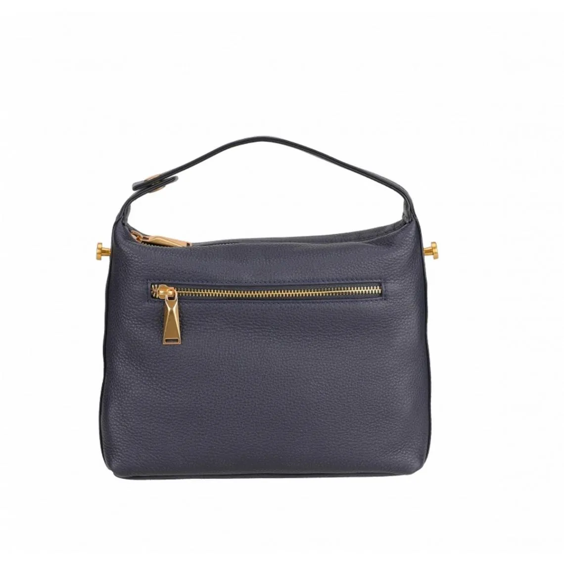 Porté-épaule en cuir bleu nuit  Camille | 3 Suisses