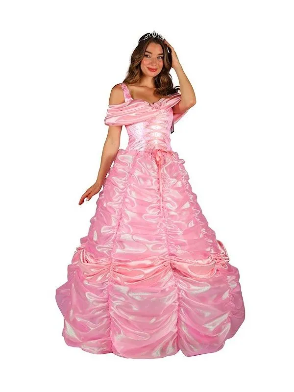 Robe de Princesse Bleue Haute Qualité Femme - XS à XXL