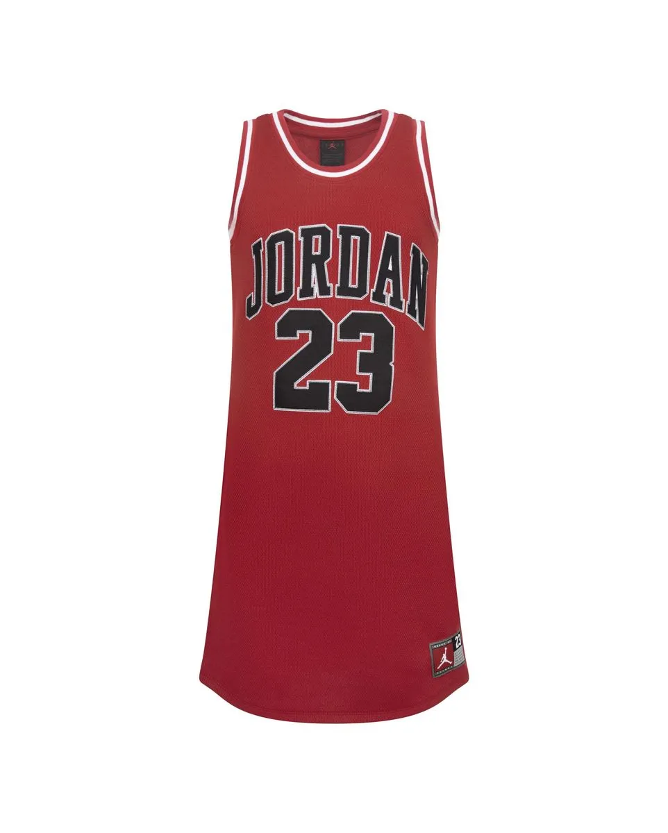 Robe SM Fille JDG JORDAN 23 JERSEY DRESS Rouge
